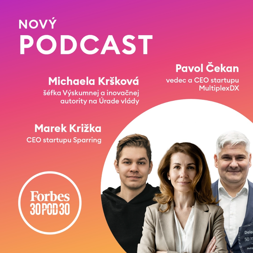 Michaela Kršková v podcaste Forbes 30 pod 30