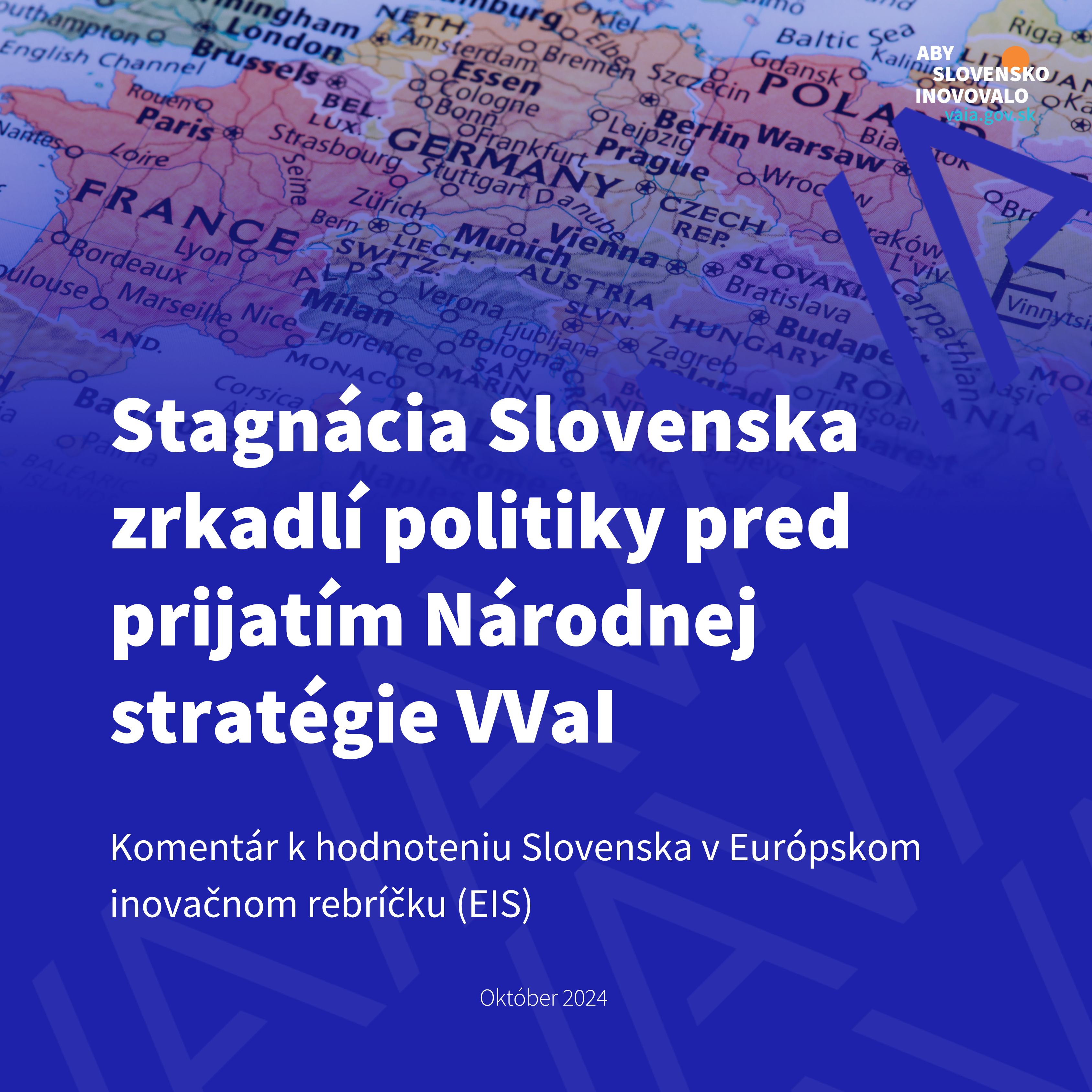 Európske inovačné skóre: Slovensko zostáva na 24. mieste, čo odráža stav pred prijatím Národnej stratégie VVaI