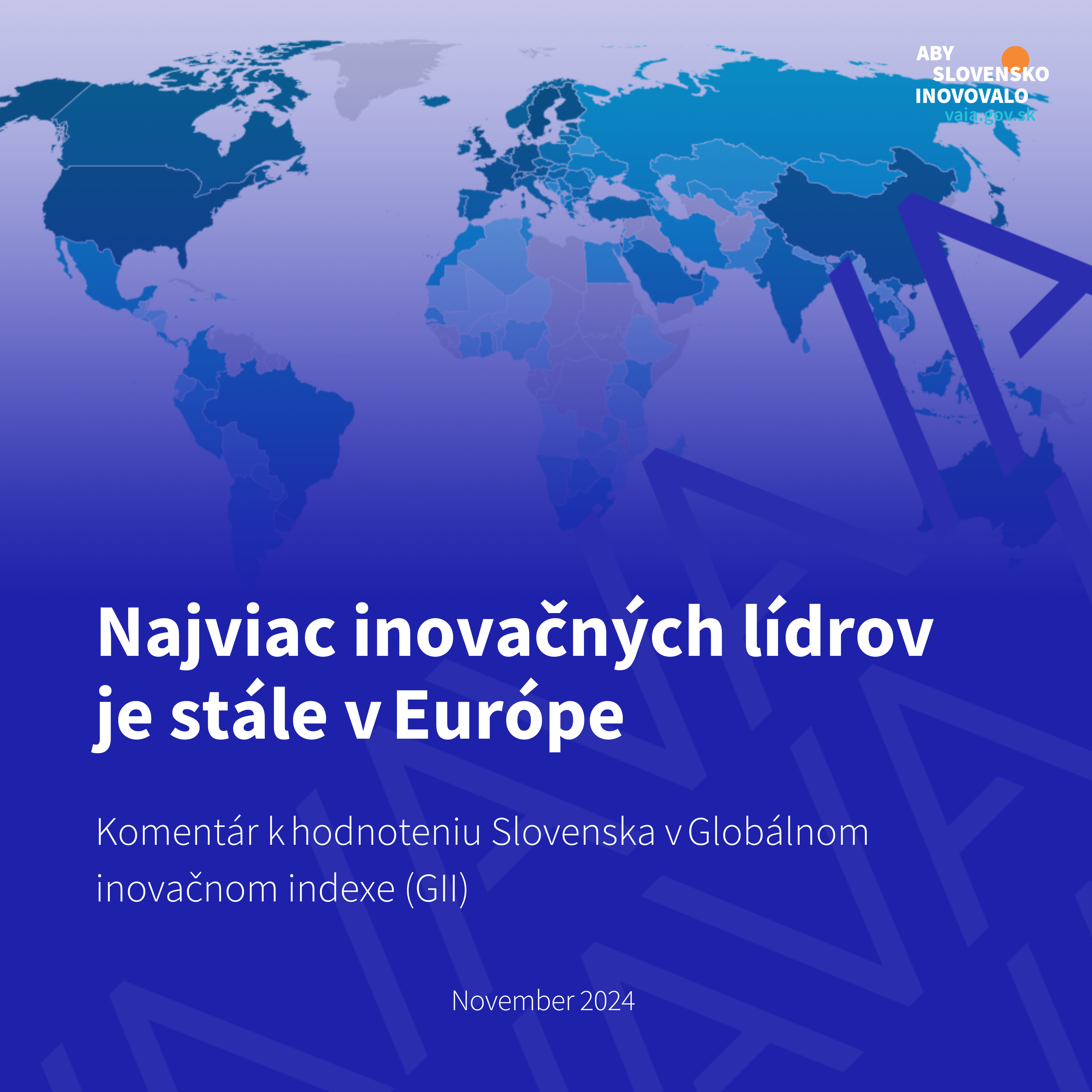 Globálny inovačný index: Slovensko na 46. mieste