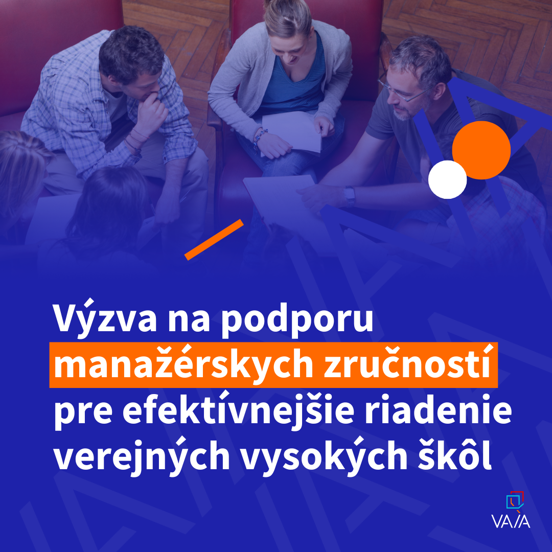 Ministerstvo školstva vyhlásilo výzvu na rozvoj manažérskych zručností zamestnancov vysokých škôl
