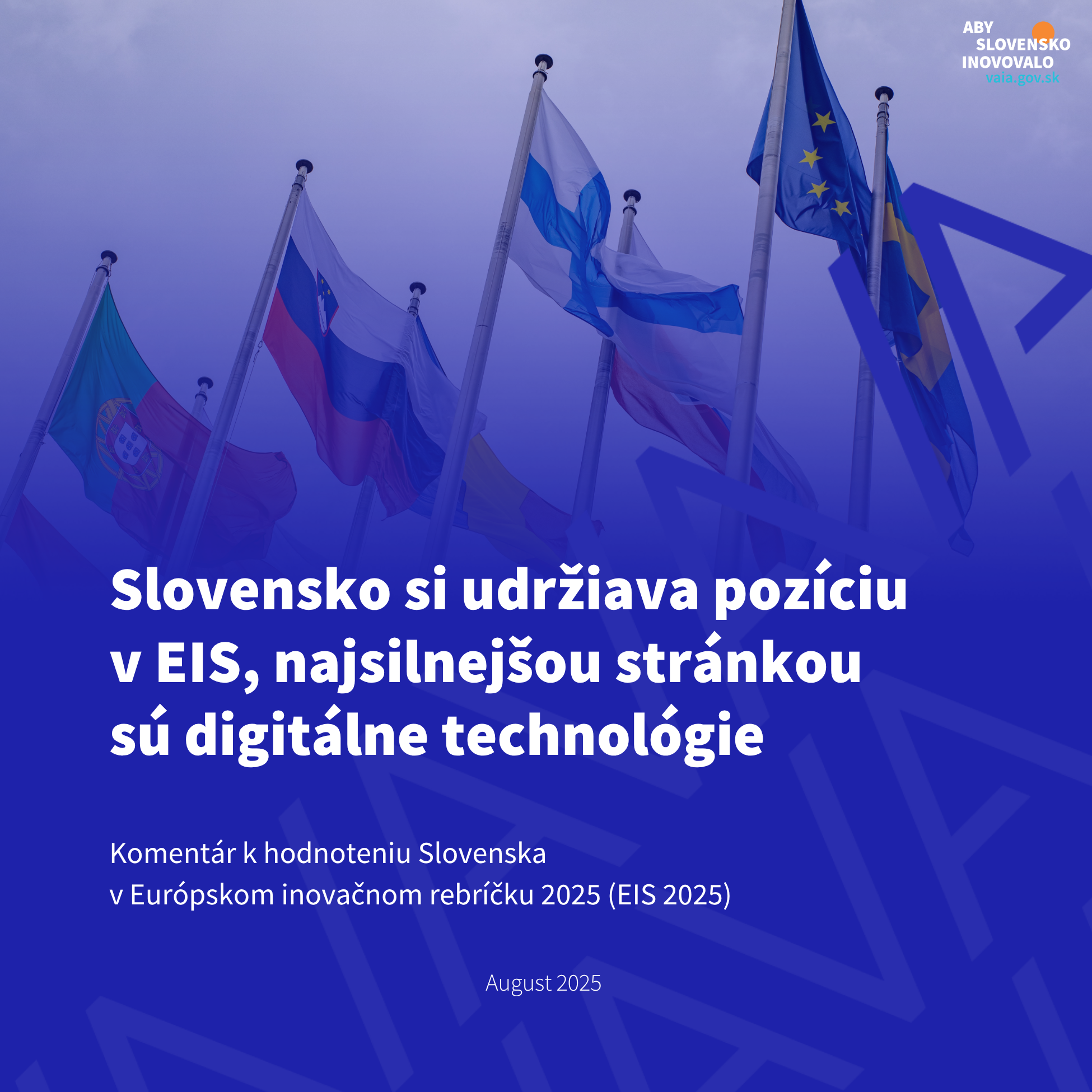 Európske inovačné skóre: Slovensko naďalej na 24. mieste, najsilnejšou stránkou sú digitálne technológie 