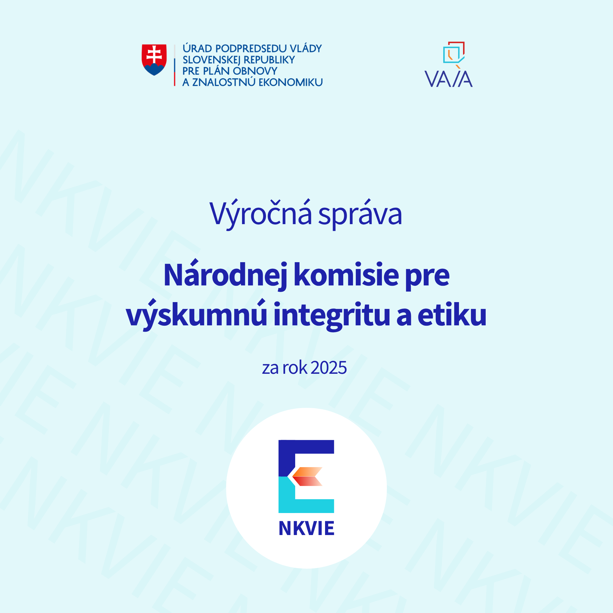 Výročná správa Národnej komisie pre výskumnú integritu a etiku